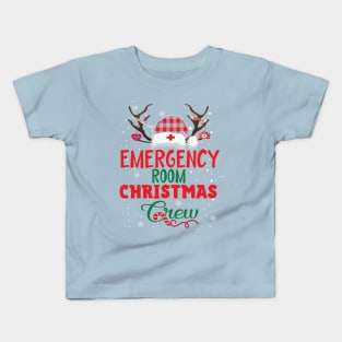 Emergency room christmas crew er nurse gift Kids T-Shirt